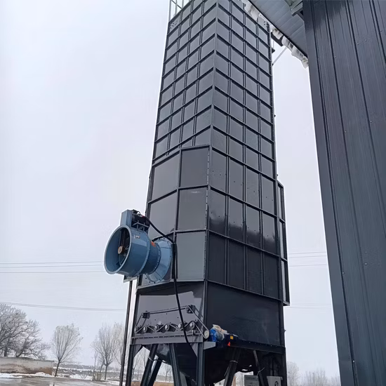 Kleine Heißluft-Paddy-Trocknungsmaschine für verbrauchtes Getreide / Weizen-Mais-Paddy-Trockner / Reis-Trockner auf den Philippinen
